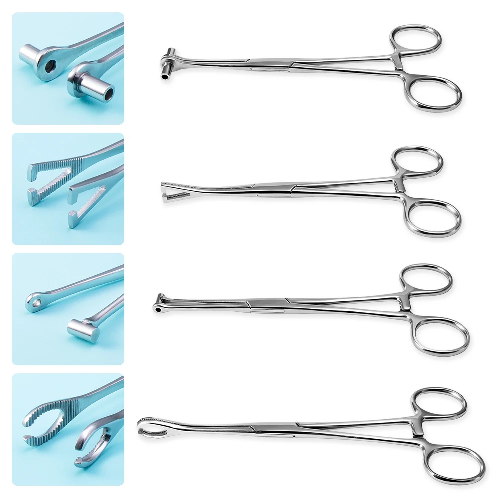 Surgical Steel Pliers Body Piercing Tool Forceps Needle Pipe Clamp Tweezers Open Close CBR Ring Plier Ear Belly Nose Pierc Tools