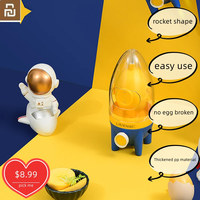 Youpin liren Egg-pulling artifact Yolk Shaker Gadget Mixing Golden Whisk Eggs Spin Mixer Stiring Blender Maker Kitchen