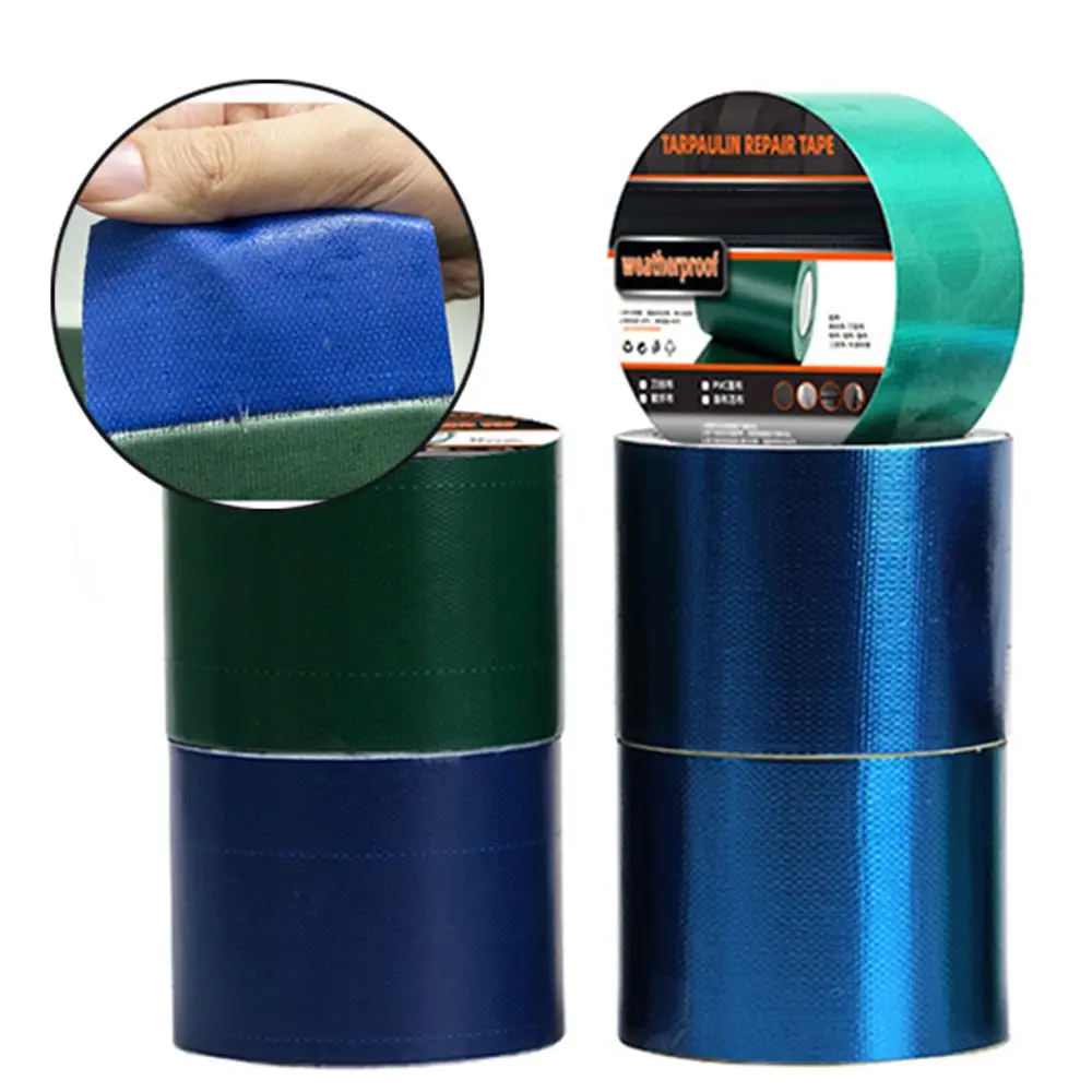 7.5M Repair Tool Glass Fiber Durable Rain Cloth Tent Repair Canvas Adhesive Patches Repair Tape