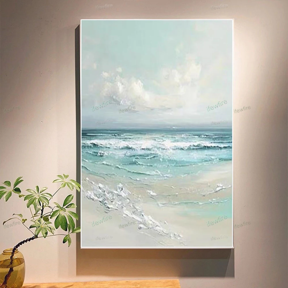 

100% Hand-Painted Gold And Grey Abstract Oil Painting On Canvas Mural Fine Wall Art Picture Modern Home Living Room Decor Gift
