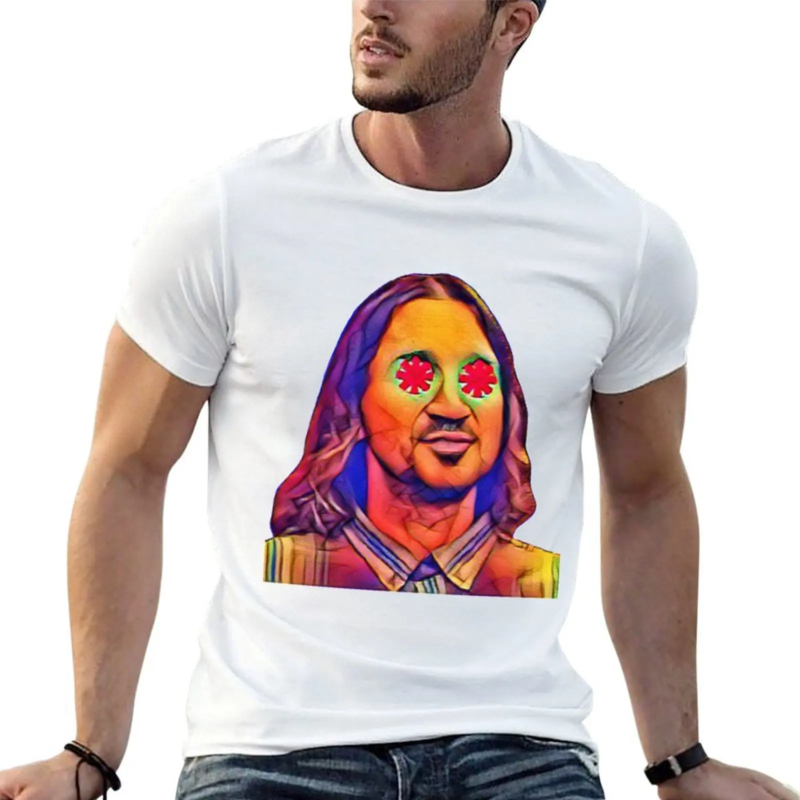 

John frusciante T-Shirt graphic t shirts for man cotton t shirt man t shirts for man graphic vintage T-Shirt