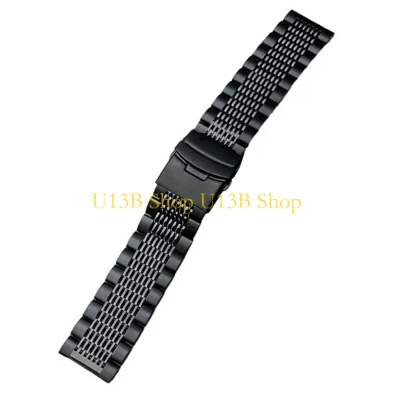 Cintura del braccialetto a sudore orologio in acciaio inossidabile U13B per accessori per rilascio rapido da 20 mm/22 mm/24