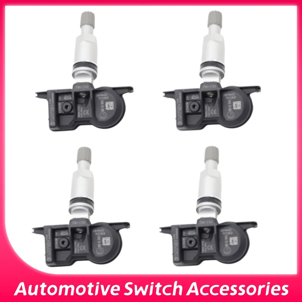 4 шт. 42607-02070 Датчики TPMS для Toyota Corolla Hiace Avalon Camry, подходят для систем контроля давления в шинах PMV-E100 433 МГц