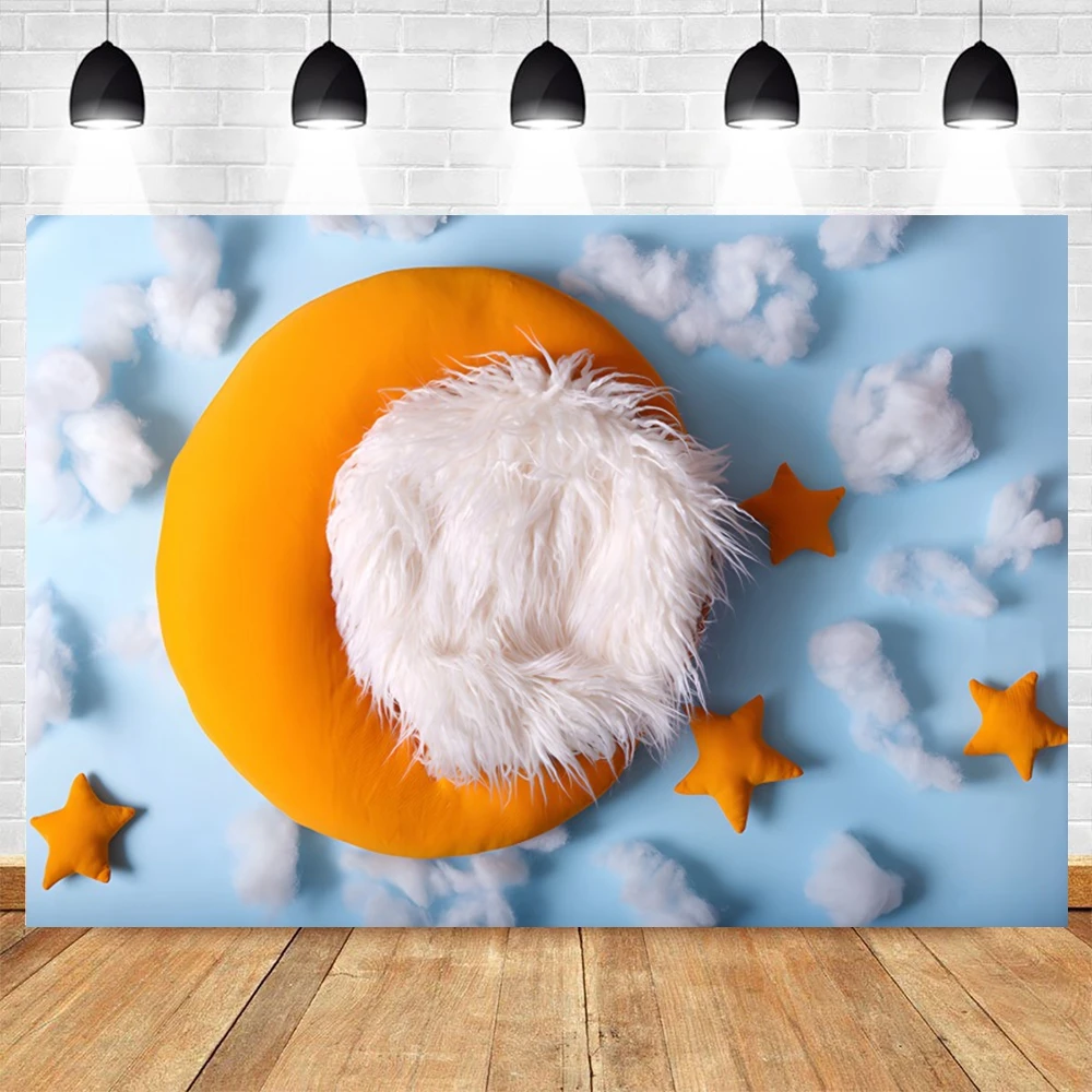 Newborn Sleeping Baby Photo Photographic Backdrops Sweet Birthday Flowers Artistic Photography Background For Kids Studio Shoots