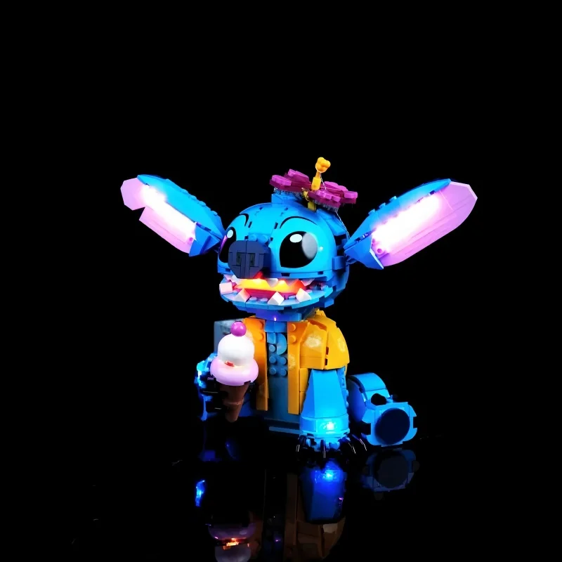 레고 43249 빌딩 블록 선물용 RC DIY LED 조명 키트(블록 모델 없이 LED 조명만 해당)