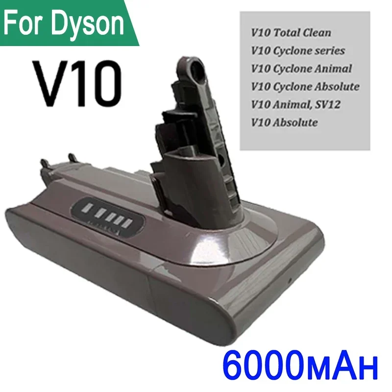 

for Dyson full range DC35 DC62 SV10 SV11 SV12 SV14 Vacuum Cleaner 21.6V 25.2V V10 Replacement Battery