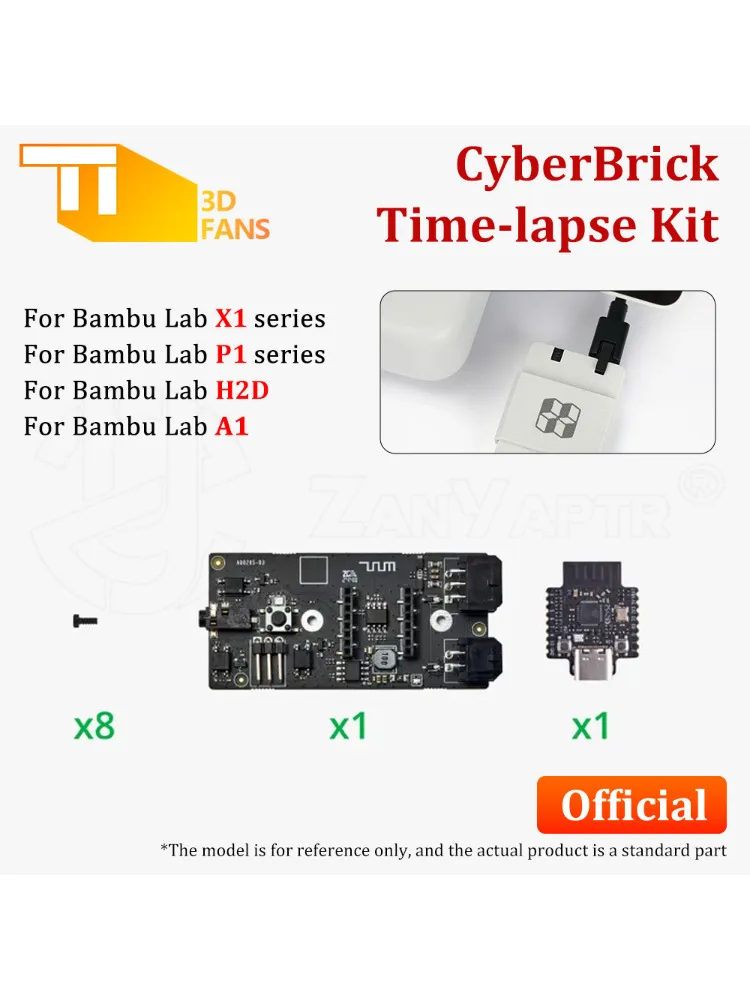 Zestaw do time-lapse'u Bambu Lab CyberBrick X1/P1/A1/H2D - Akcesoria do drukarek 3D — zdjęcie produktu 7