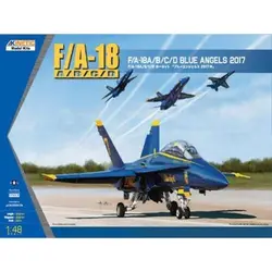 KINETIC K48073 1/48 F/A-18A/B/C/D BLUE ANGELS 2017 - Scale Model Kit