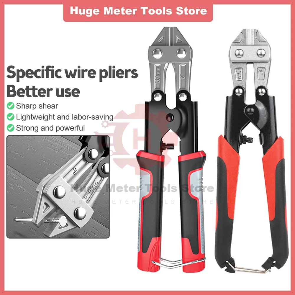 

Heavy Duty Wire Breaker Scissors Steel Bar Cutting Pliers Multi-functional Labor-saving Wire Shears Vigorously Cut Wire Pliers