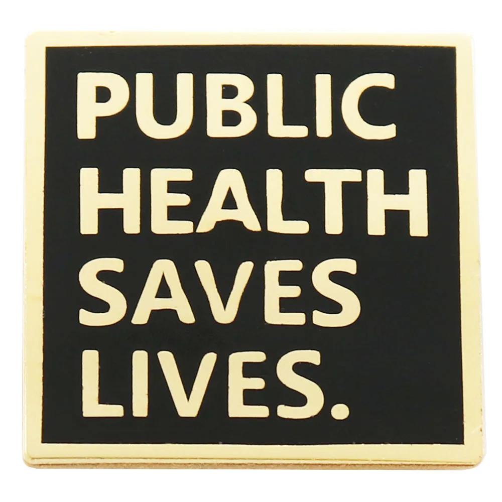 Public Health Saves Lives Enamel Pins Medical Staff Nurse Lapel Badge Brooch Decoration Jewelry