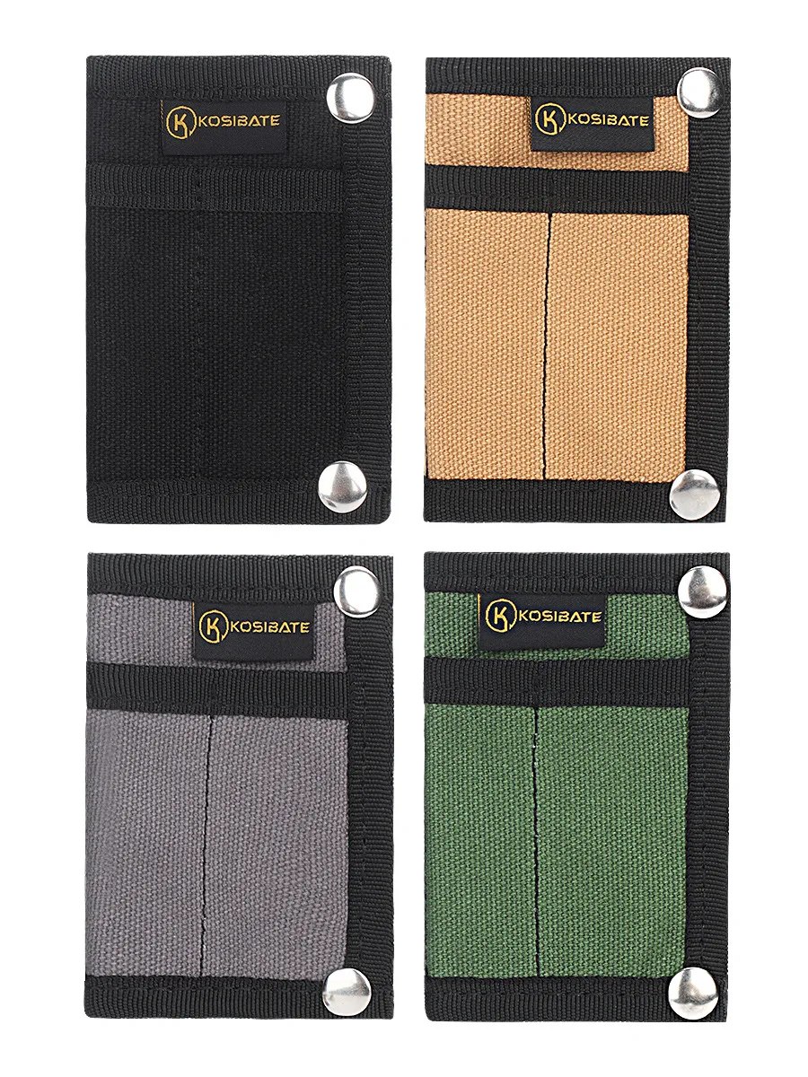 キャンバス製戦術edcツール収納バッグ、ポータブル多機能チェンジカードバッグ、ミニedcツール収納バッグ