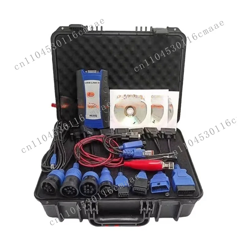 N2 NEXIQ2 USB Link 125032 Interface Diagnostic Software Bluetooth Heavy Duty Truck Scanner Diagnostic Tool