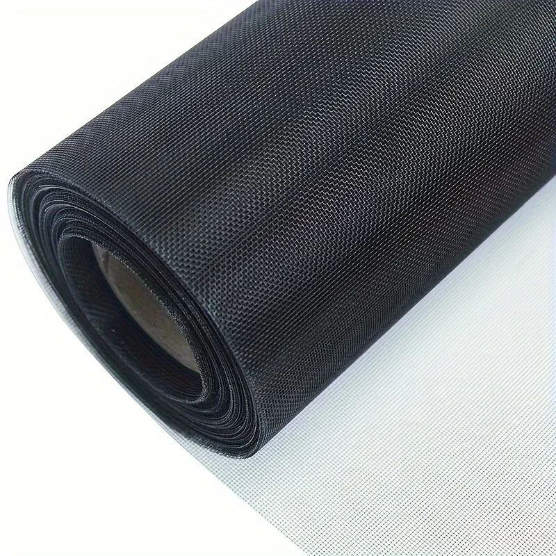 Mesh Black DIY Window Mesh Flame Retardant and Waterproof Mosquito-proof Long Window Mesh Window Mosquito Net Screen Window