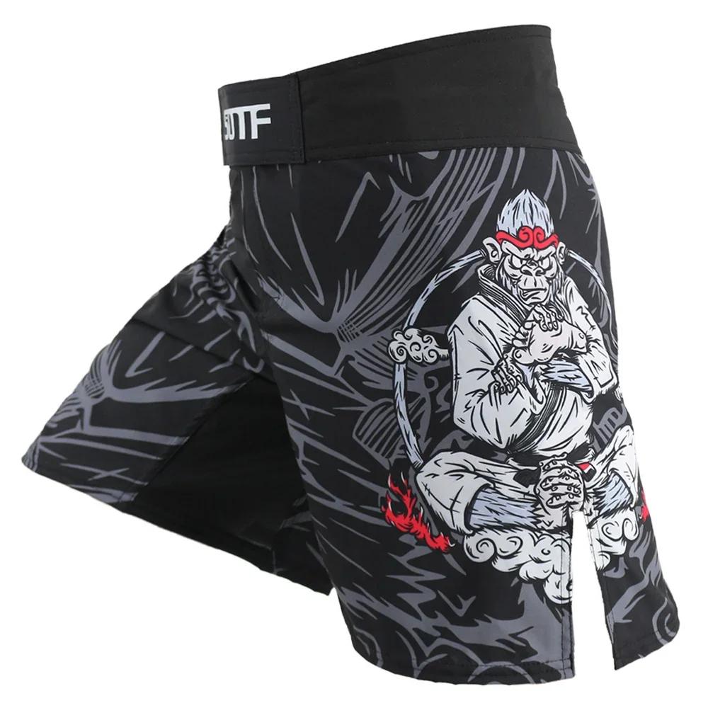 MMA Jujitsu Fight Grappling Men's Boxing Pants kickboxing MMA shorts Short Tiger Muay Thai boxing shorts sanda cheap boxing