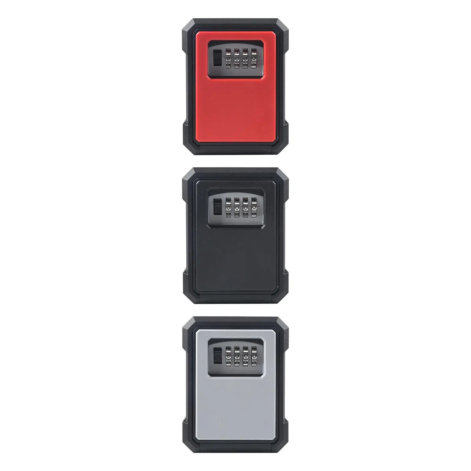 Outdoor Schlüssel Lagerung Lock-Box Wand Montiert Passwort Schlüssel Lagerung Fall Schlüssel Code Box 4 Digit für Haus Innen Shop garten Liefert