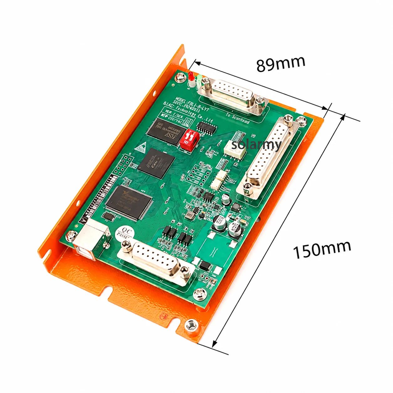 BJJCZ Fiber CO2 UV Laser Marking Card EZCAD Software FBLI-B-LV7