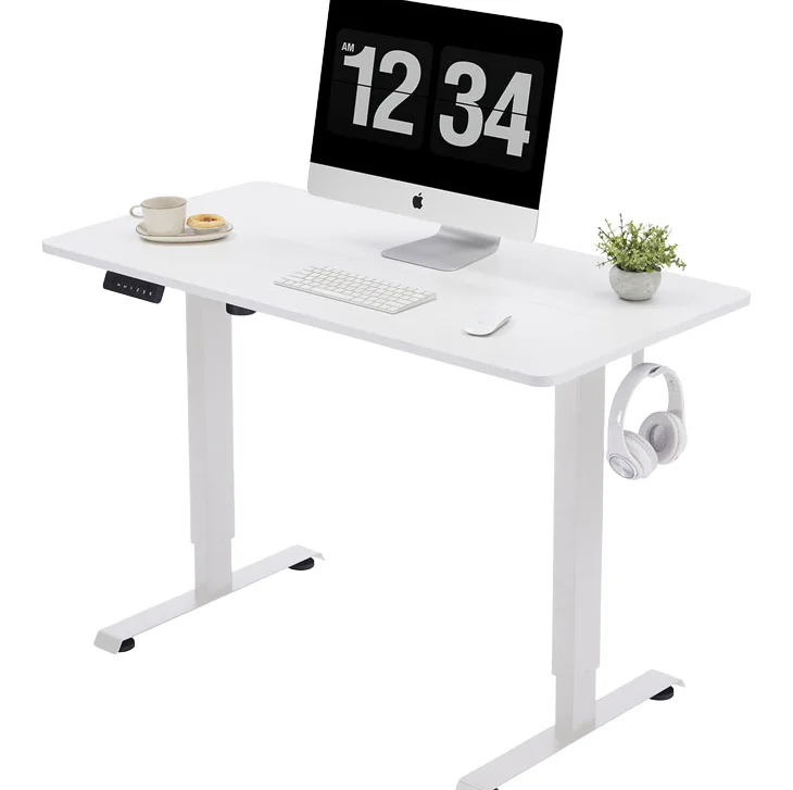 Single Motor Adjustable Table Office Upside Down Computer Table Electric Lift Tables