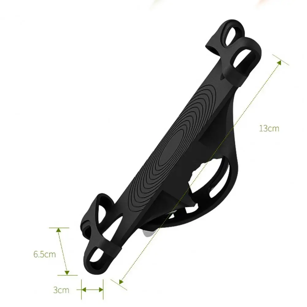 Держатель для мобильного телефона Универсальный силиконовый держатель для телефона для велосипеда с нескользящим дизайном для мотоциклов, велосипедов, сверхлегкий, мягкий, эластичный