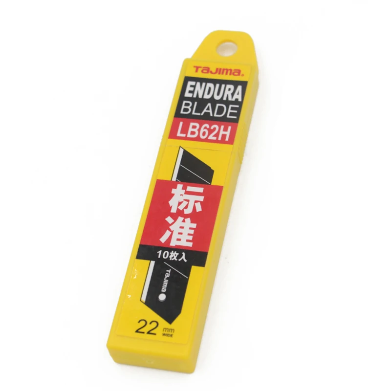 TaJIma large 22mm wide utility knife replacement blade 10 pieces LB62H 1102-0024