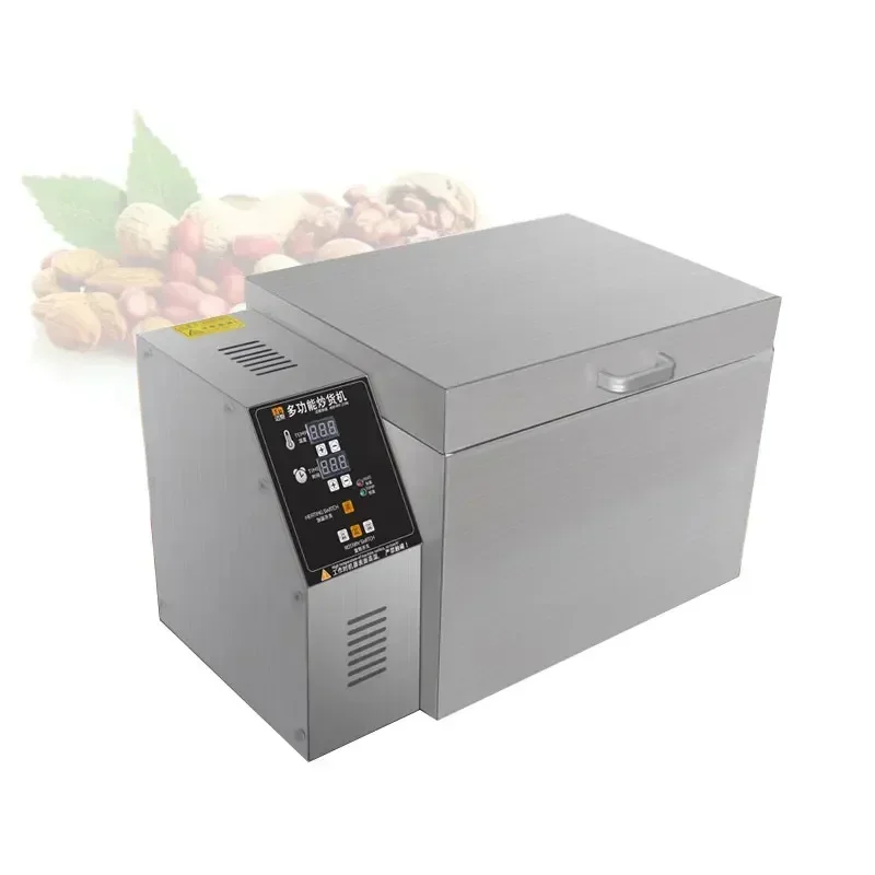 New Electric Cashew Nut Automatic Processing Peanut Roasting Machine Grain Roasting Machine