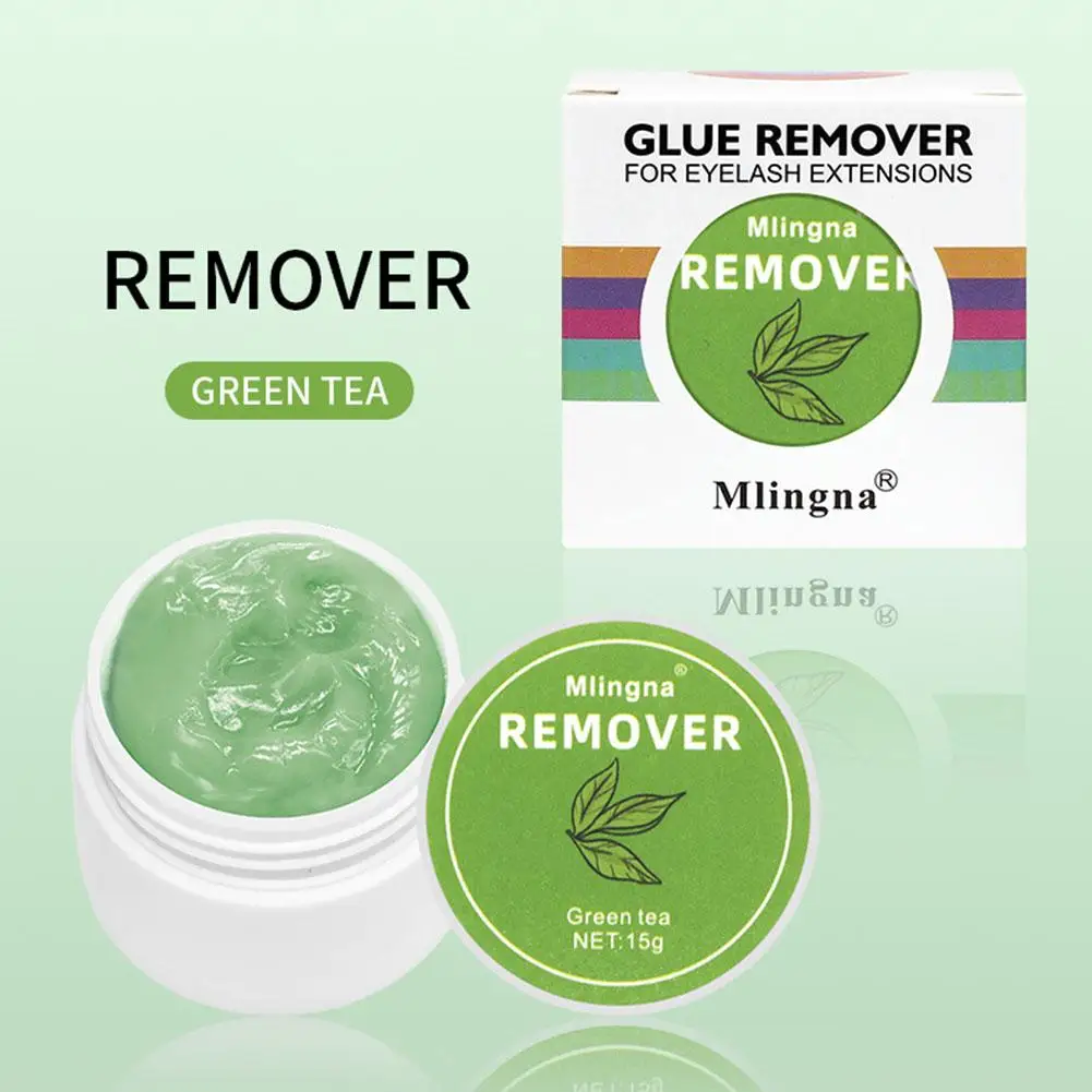 1pcs Eyelash Glue Remover Cream Transparent Professional Quick Unload Adhesive Zero Stimulation Remover Cream Fruit Flavored 15g - view 4