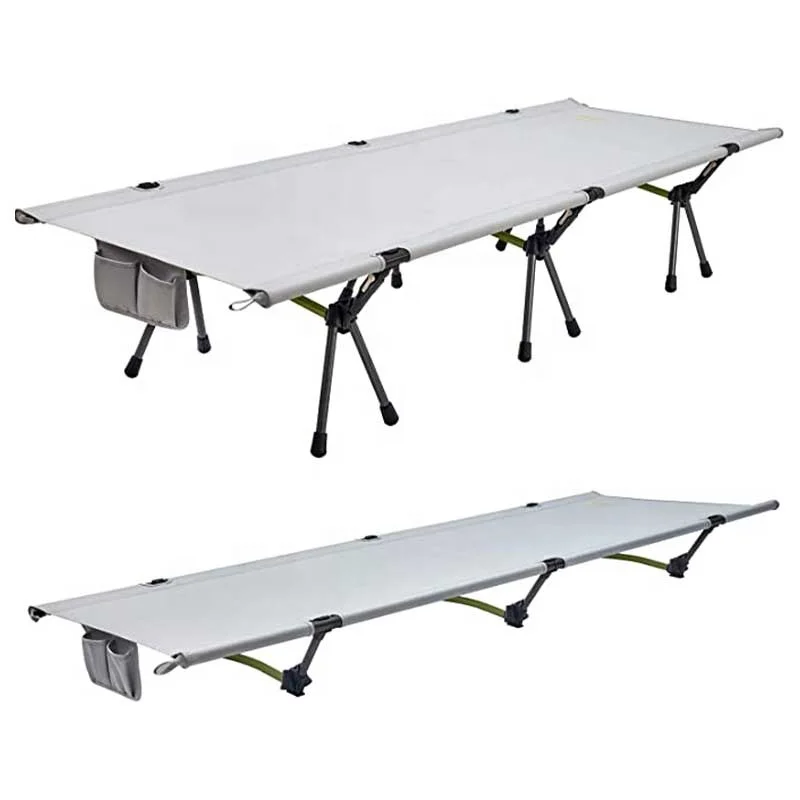 New Portable Folding Camping Cot Customized  High-quality Outdoor Foldable Bed