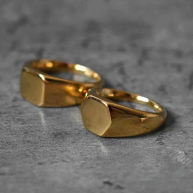 anel masculino em ouro