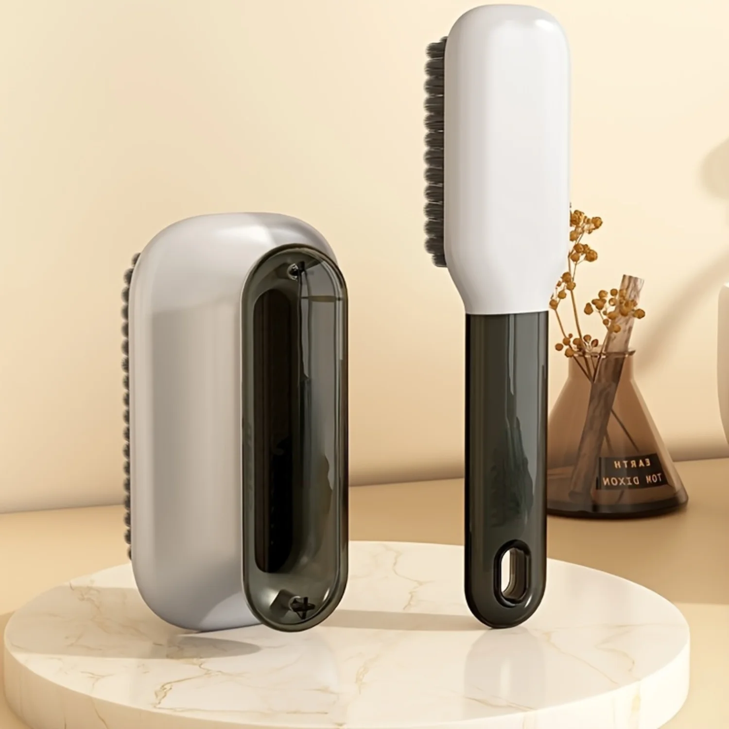 

Набор щеток для обуви и стирки с мягкой щетиной и длинной ручкой для ванной комнаты, туалета, одежды, постельного белья и товаров для домашних животных - электри