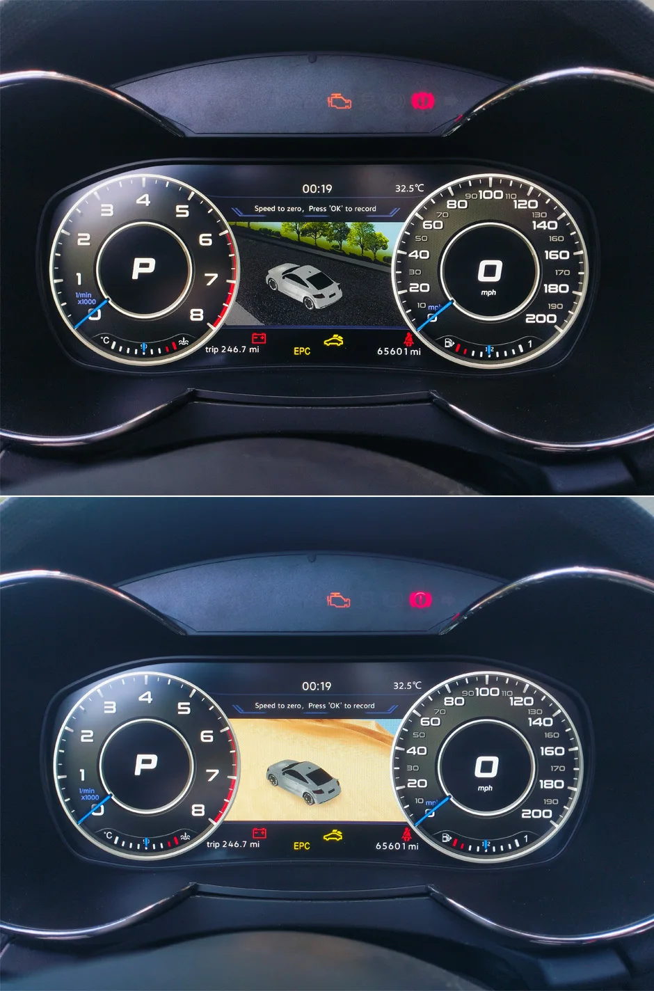 KANOR New Dashboard Instrument Cockpit For Audi TT With 12.3