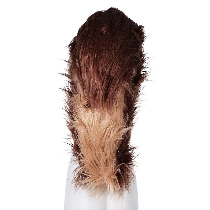 Rivals doraen verde cosplay esquilo menina cauda bandana traje disfarce acessórios para meninas roleplay halloween vestir-se df58