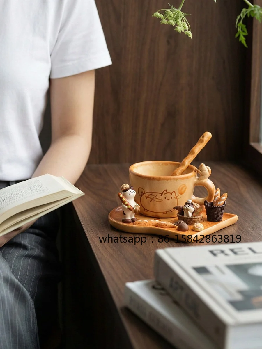 Handmade Ceramic Cup Coffee Cup, Creative Birthday Gift