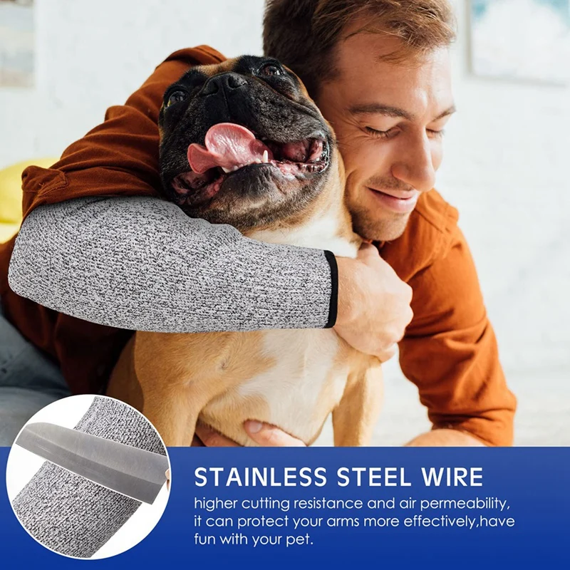 2 쌍 컷 방지 슬리브 얇은 피부 및 타박상 팔 슬리브 용 얇은 팔 보호대 팔 보호대, 검정색 내구성