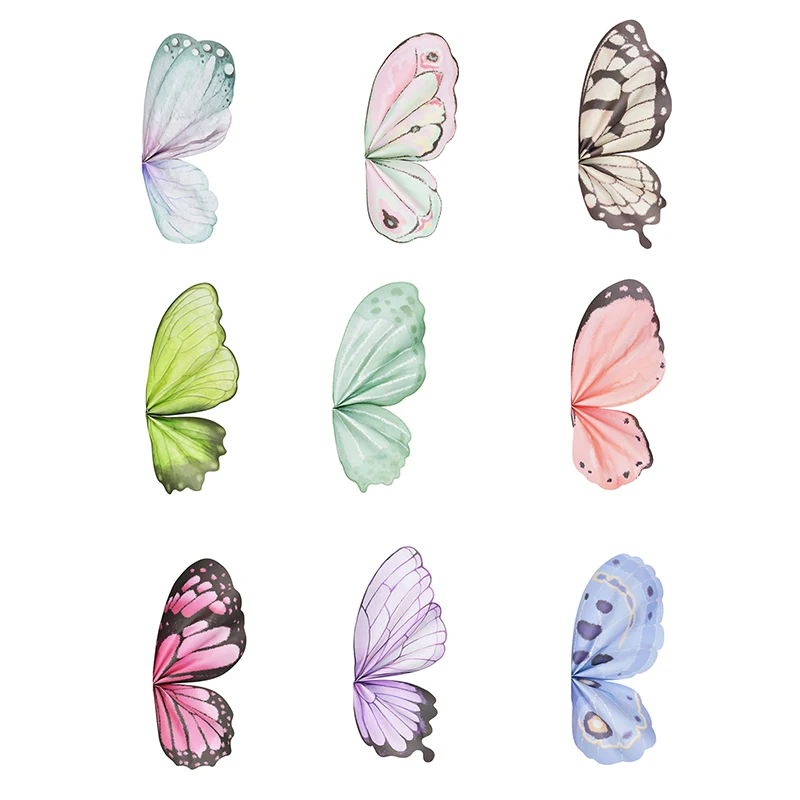 Ins Butterfly Flower Wrapping Paper Bouquet di fiori creativi forniture per imballaggio materiale per confezioni regalo di compleanno fai da te