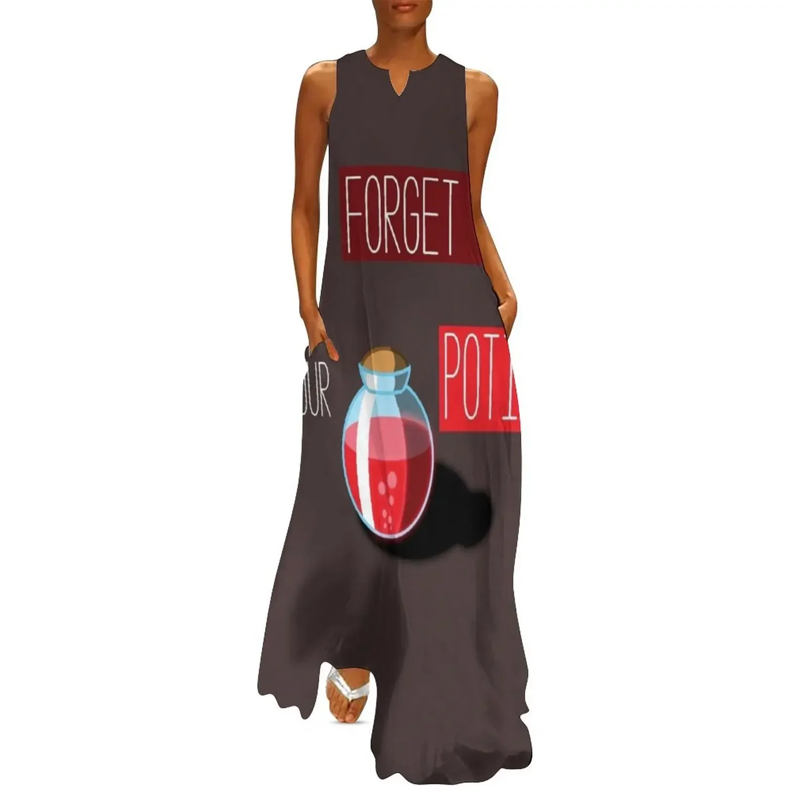 

Potion Long Dress Womens dresses chic and elegant evening dress african dresses for woman Beachwear Dress