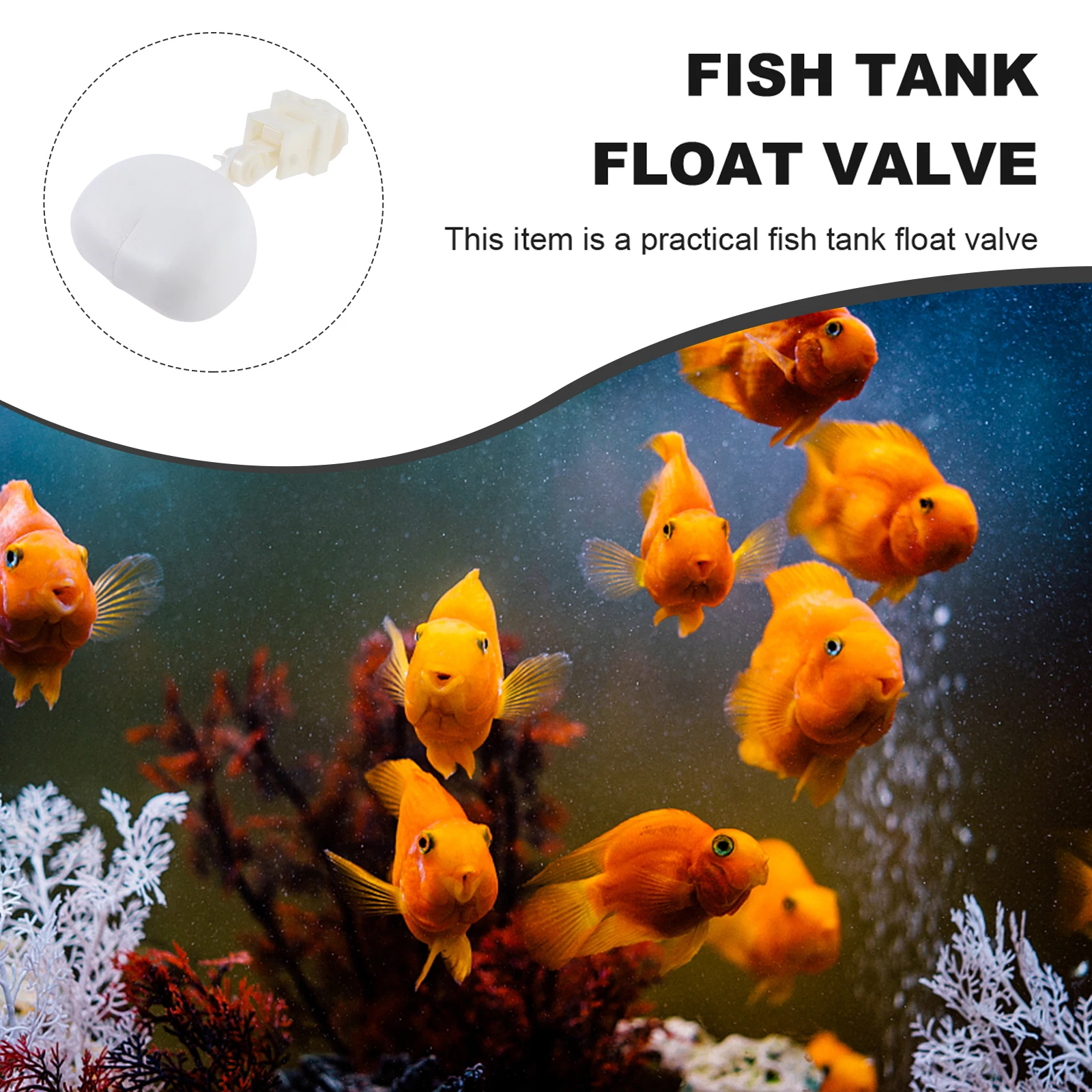 

Adjustable Plastic Fish Tank Float Valve Corrosion Resistant For Aquarium Cooling Tower Water Treatment Equipment Float