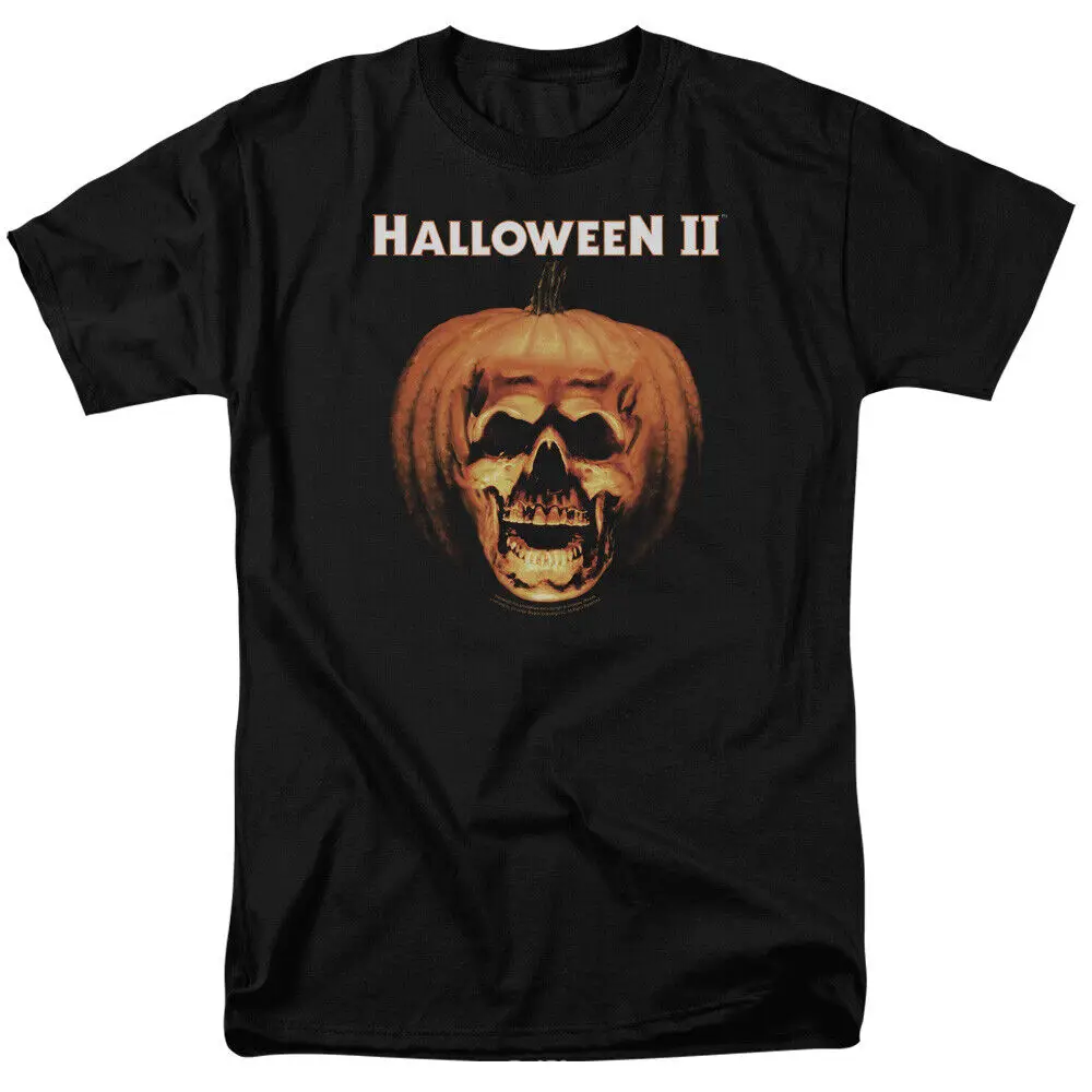 

Halloween 2 Pumpkin Shell T Shirt Licensed Horror Movie Retro Classic Tee Black