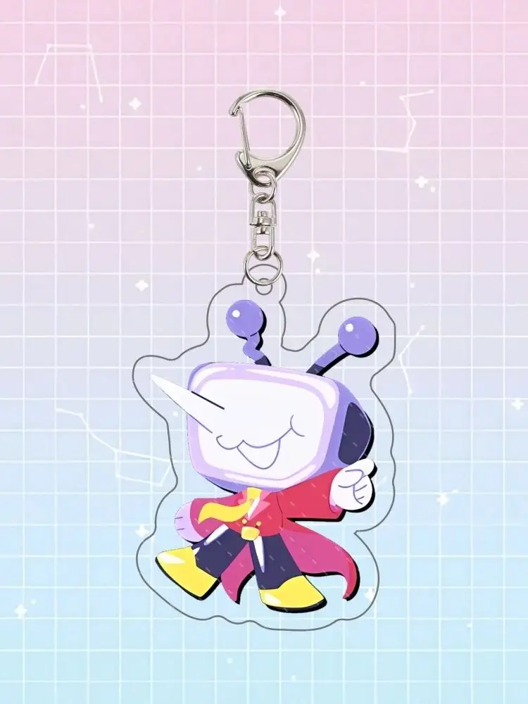 Niedliche Deltarune-Schlüsselanhänger für Accessoires Ralsei Kris Susie Spamton Undertale Angel Schmuck Schlüsselringe Fans Gaming Gamer Geschenke – Detail 20