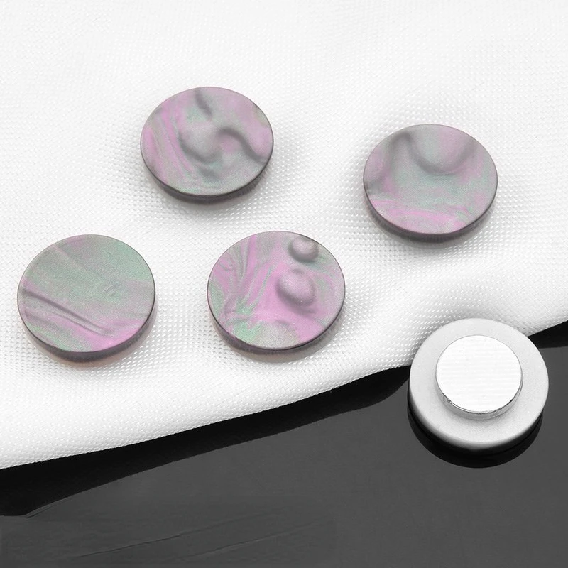 Sewing-free Button Invisible Snaps Magnetic Automatic Buckle DIY Handwork Apparel Supplies Shirt Fixed Brooch Magnet Button