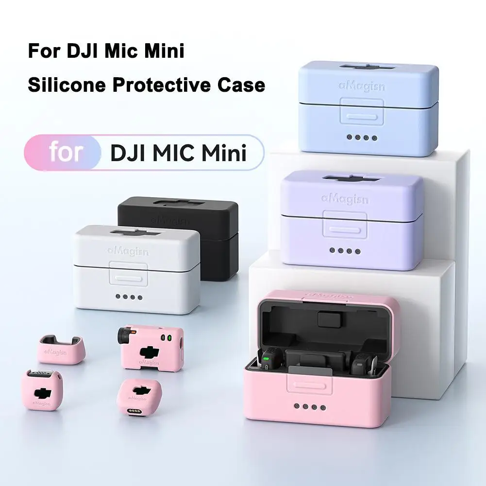 Drahtlose Mikrofon Silikon Schutzhülle für dji Mic Mini Weiche Silikonhülle Schutzhülle Drahtlose Mikrofon Zubehör