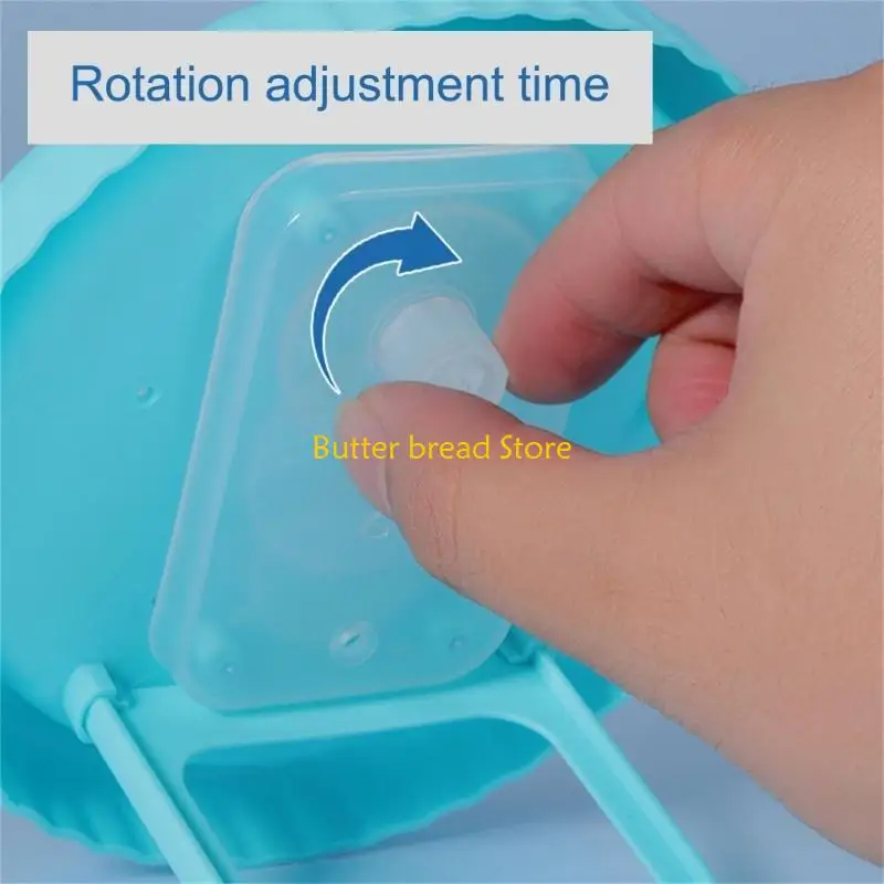 W89C Enseñanza Reloj Educational Desk Rechan con mano móvil para niños 3＋