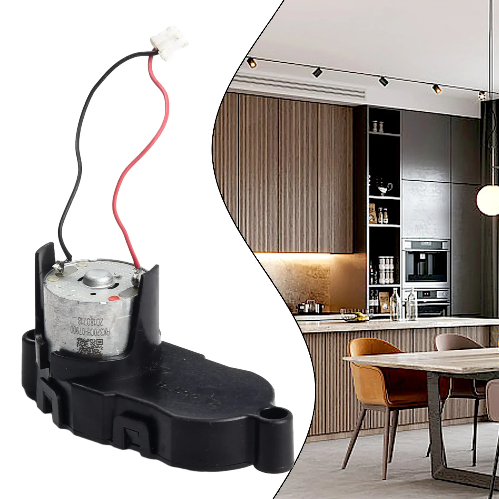 Motore spazzola laterale per Midea VCR16 Per Cecotec Conga BL500, BL500-T2, T3, 1290, 1390, 1490 Per aspirapolvere Redmond R500