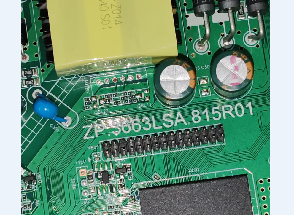 ZP.3663LSA.815R01 Płyta główna telewizora „trzy w jednym” dla 90-110 V 600 mA 78 W