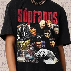 Camiseta Vintage The Soprano homame, camisa de los Sopranos, Tony Soprano Merch carmera Soprano