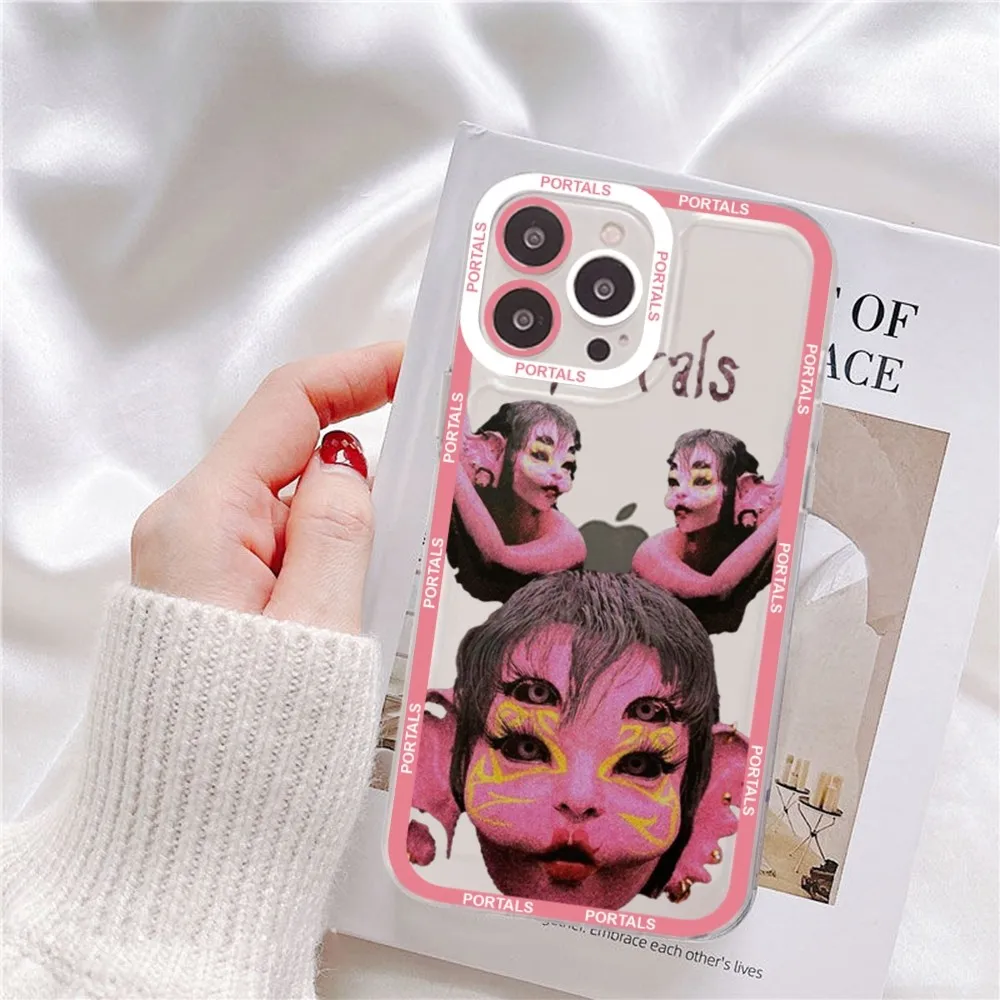 Melanie Martinez Portals Phone Case For iPhone 11 12 13 14 Mini Pro Max XR X XS TPU Clear Case