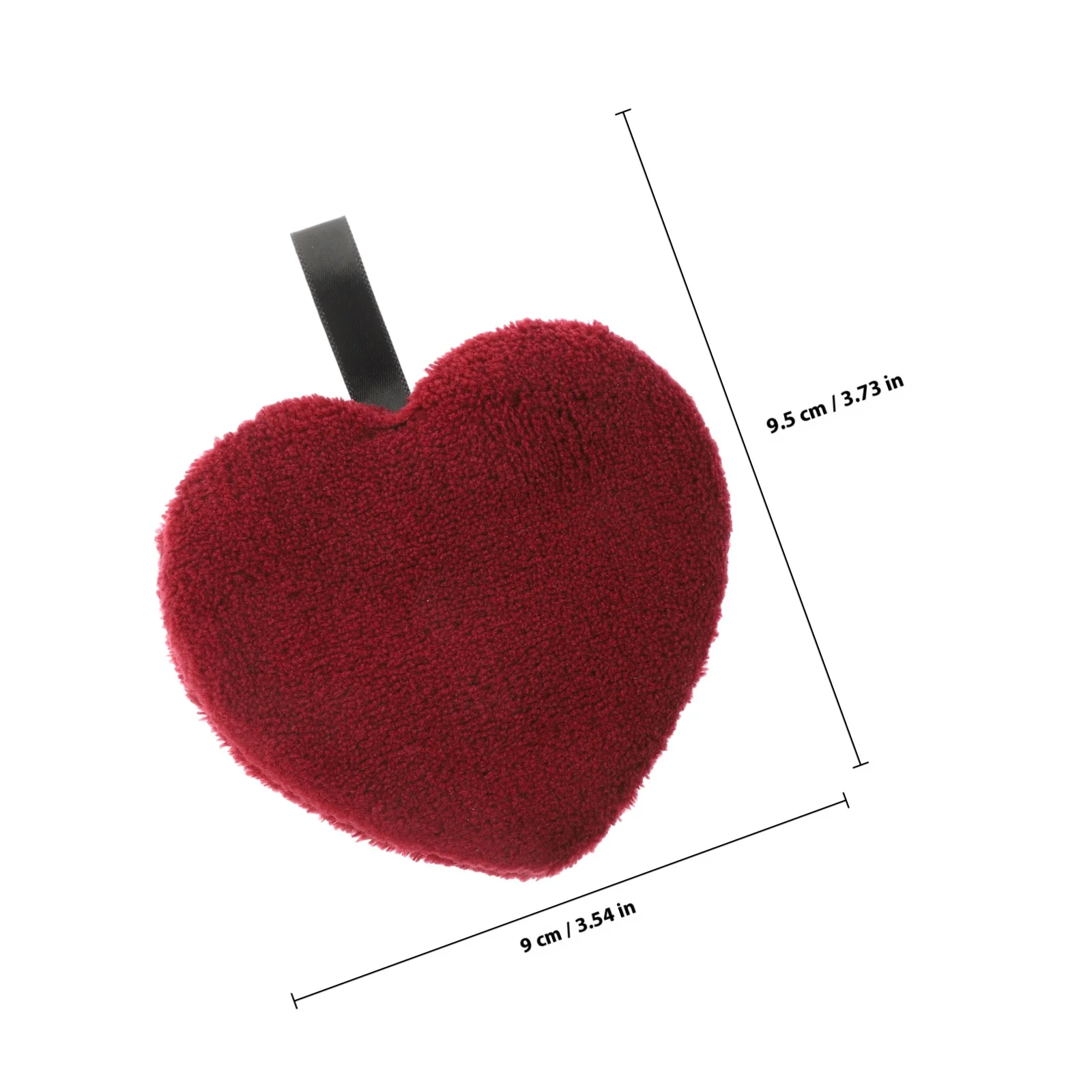 5 Stück herzförmige Puff-Gesichtsreinigungswerkzeuge, sanfte, waschbare Make-up-Entferner-Pads für die Tiefenreinigung von Poren und Toner