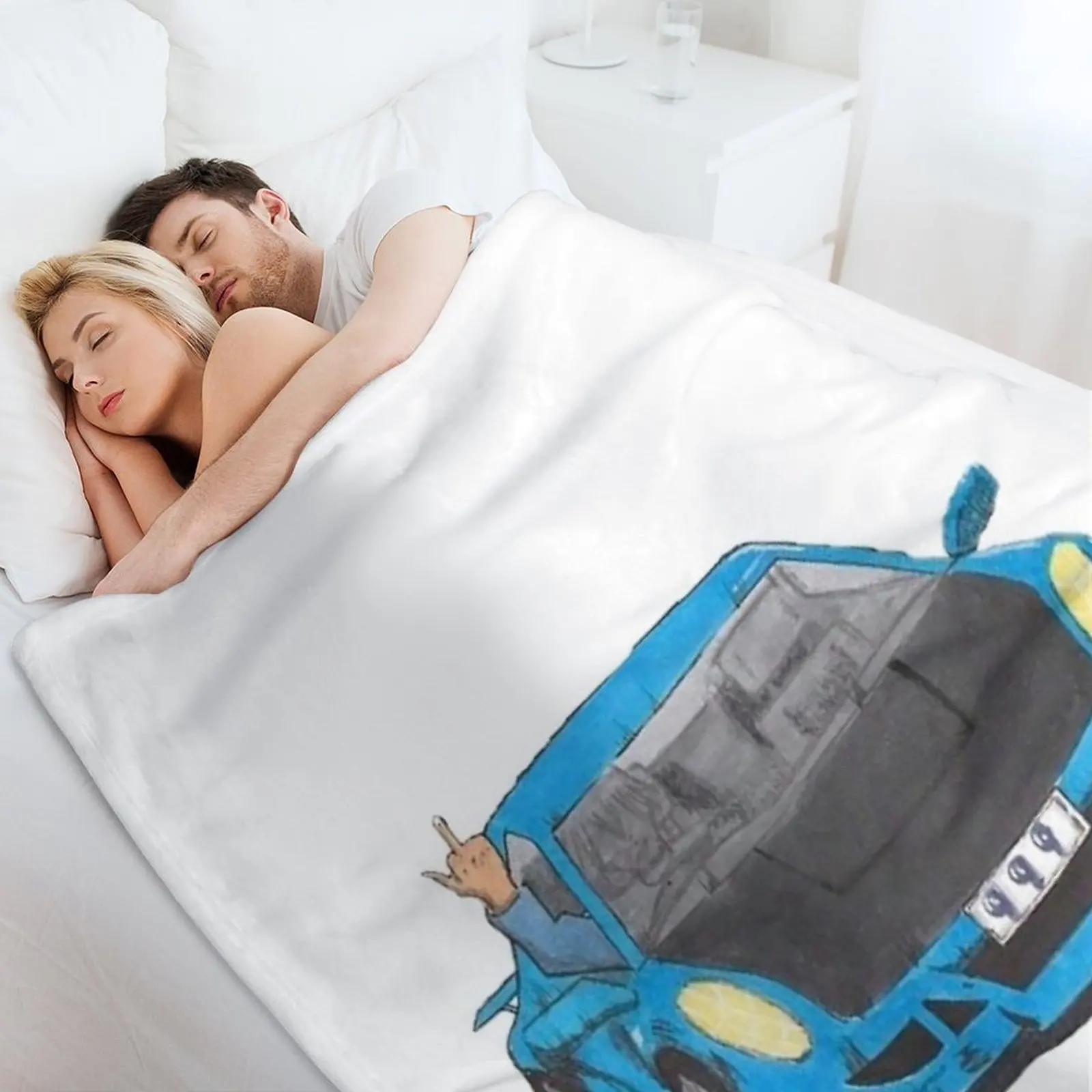 بطانية رمي السيارة الوداع آند جود ريدانس هدايا عيد الميلاد الحرارية للسفر بطانيات رمي كبيرة جدًا #4