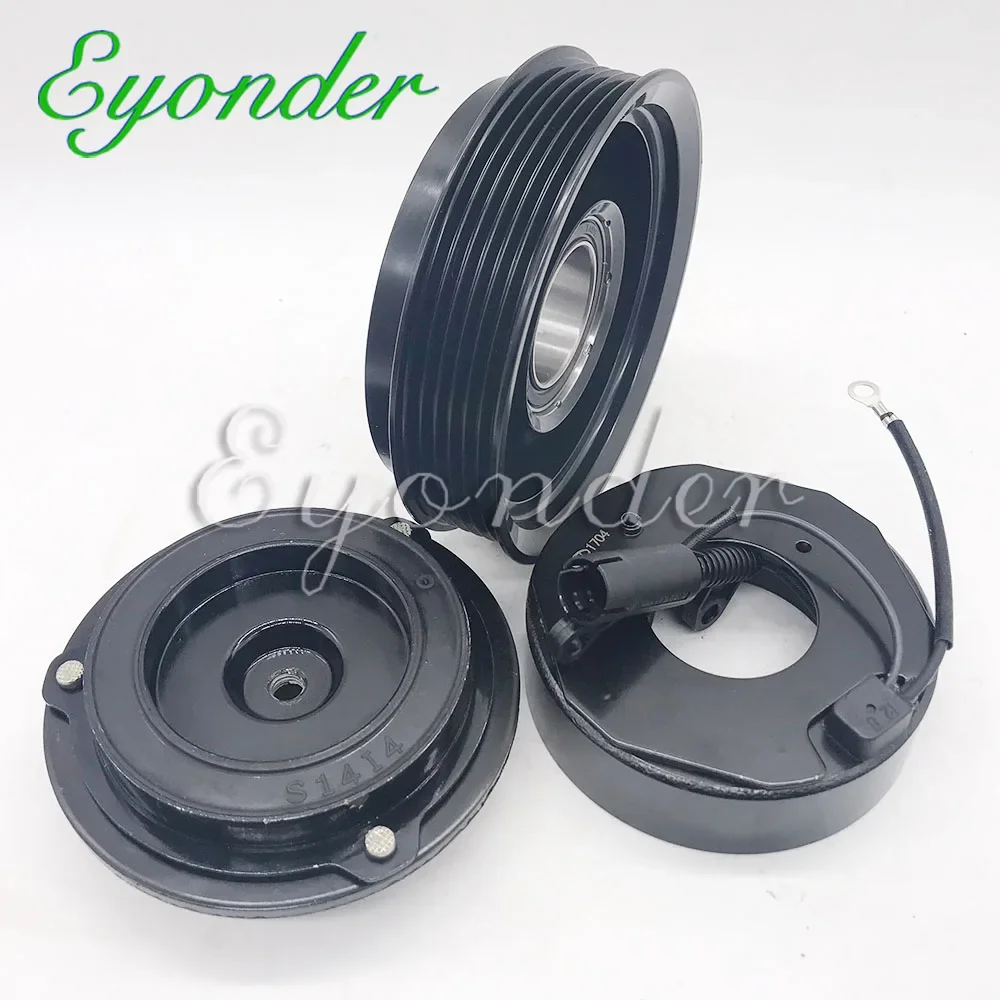 

A/C AC Compressor Clutch Pulley for Mercedes W202 C180 0002347011 2301100070 5080378AA 5083692AA A0002302011 A0002302128