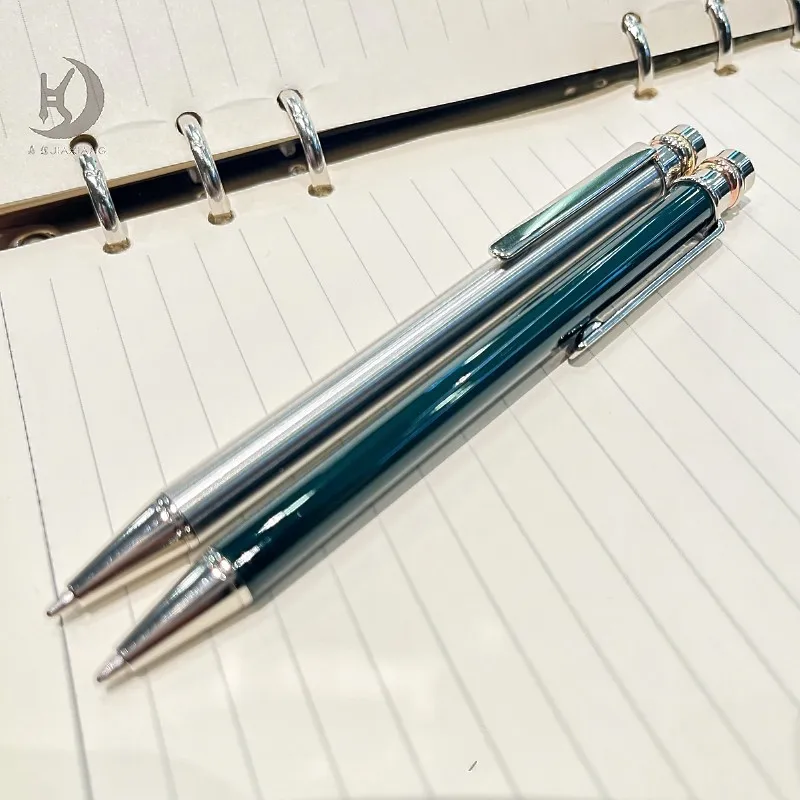 1 Stück 058 High-End-Kugelschreiber für Schulbüro, 2 Farben, glatter Executive-Stift, perfekt für Schüler, Lehrer, schöne Geschenke – Detail 2