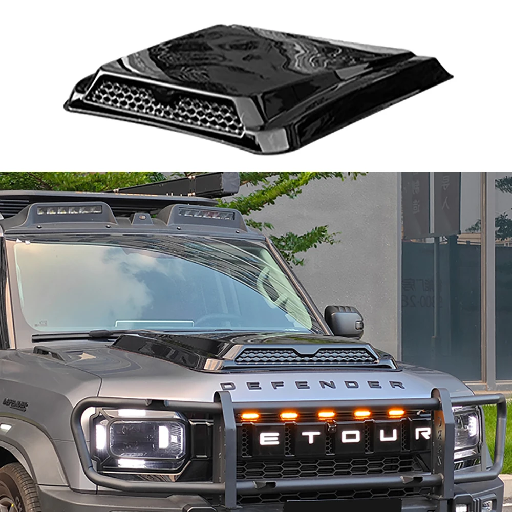 

Car Engine Hood Cover For Chery Jetour Traveler Off-road Engine Hood Modification Protection Exterior Modification Accessories