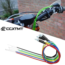 Cable de acelerador giratorio Universal para motocicleta, 6 colores, 980mm, 1080mm, para KTM, Honda, Yamaha, Kawasaki, Suzuki, ATV, accesorios para moto de cross